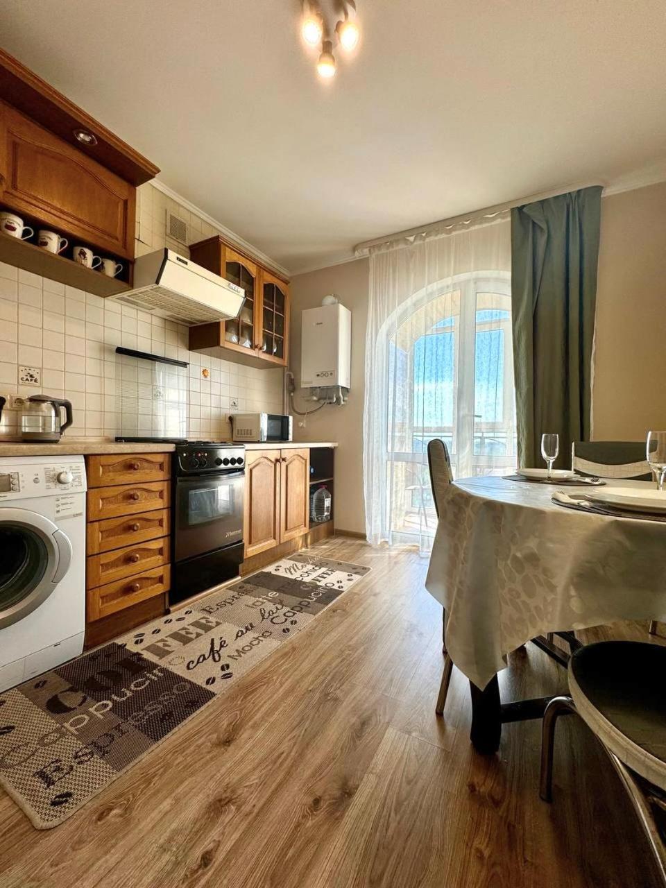 Apartpoltava Новий Будинок, В Самому Центрі 2-Окремі Кімнати, Панорамний Балкон Dış mekan fotoğraf